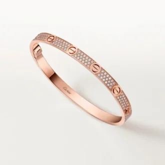 Náramek Love, střední model, s pavé