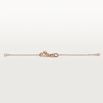 Náramek Panthere De Cartier, na řetízku, diamanty