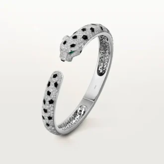 Náramek Panthere De Cartier, střední model, s pavé