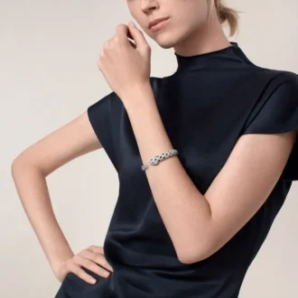 Náramek Panthere De Cartier, střední model, s pavé