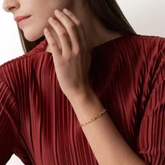 Náramek Santos De Cartier, řetízek, malý model