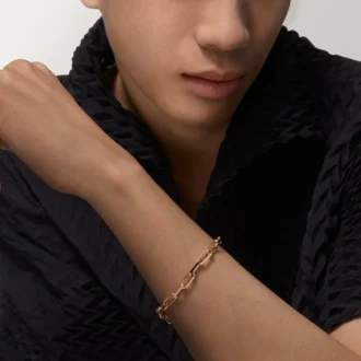Náramek Santos De Cartier, řetízek, střední model