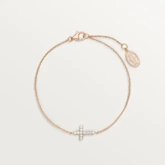 Náramek Symbols – růžové zlato, diamanty – Cartier