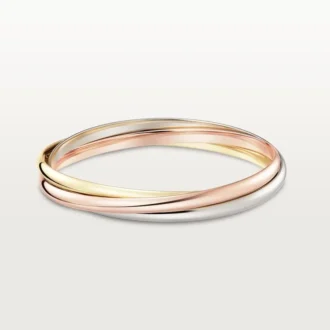 Náramek Trinity z trojbarevného zlata, klasický model | Cartier Us