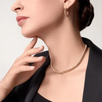 Náušnice Clash De Cartier Diamanty – růžové zlato, diamanty – Cartier