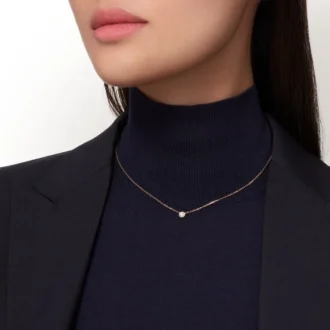 Náušnice Diamants Legers – žluté zlato, diamanty – Cartier