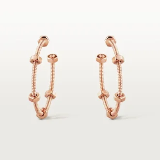 Náušnice Ecrou De Cartier – růžové zlato – Cartier