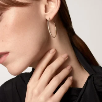 Náušnice Etincelle De Cartier – žluté zlato, diamanty – Cartier