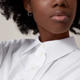 Náušnice Etincelle De Cartier, malý model – bílé zlato, diamanty – Cartier