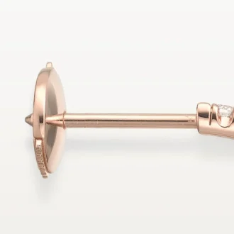 Náušnice Etincelle De Cartier – růžové zlato, diamanty – Cartier