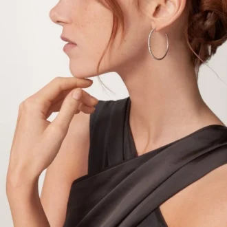 Náušnice Etincelle De Cartier – růžové zlato, diamanty – Cartier