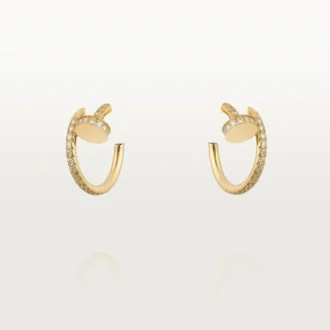 Náušnice Juste Un Clou – žluté zlato, diamanty – Cartier