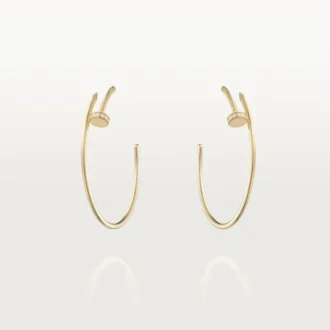 Náušnice Juste Un Clou – žluté zlato, diamanty – Cartier