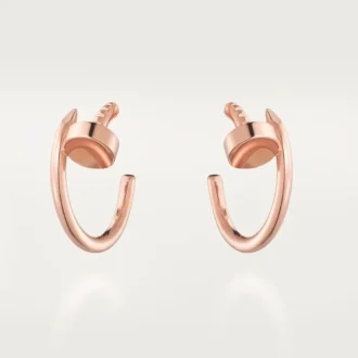 Náušnice Juste Un Clou – růžové zlato – Cartier