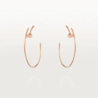 Náušnice Juste Un Clou – růžové zlato – Cartier