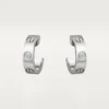 Náušnice Love, 2 diamanty – bílé zlato, diamanty – Cartier