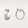 Náušnice Love, 2 diamanty – bílé zlato, diamanty – Cartier