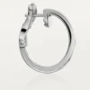 Náušnice Love, 2 diamanty – bílé zlato, diamanty – Cartier