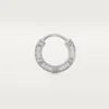 Náušnice Love – bílé zlato, diamant – Cartier