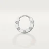 Náušnice Love – bílé zlato, diamant – Cartier