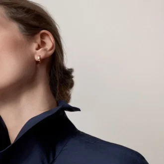 Náušnice Love Hoop – žluté zlato, malý model | Cartier Us