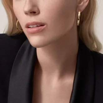 Náušnice Love – žluté zlato – Cartier