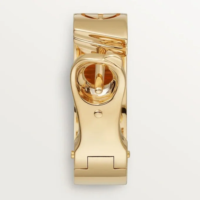 Náušnice Love – žluté zlato – Cartier