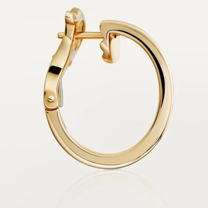 Náušnice Love – žluté zlato – Cartier