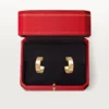 Náušnice Love – žluté zlato – Cartier
