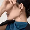 Náušnice Love – růžové zlato – Cartier