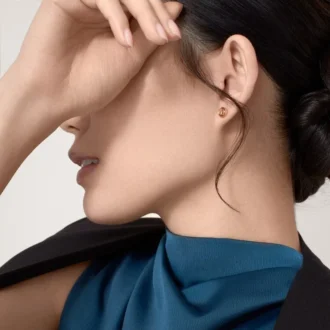 Náušnice Love – růžové zlato – Cartier