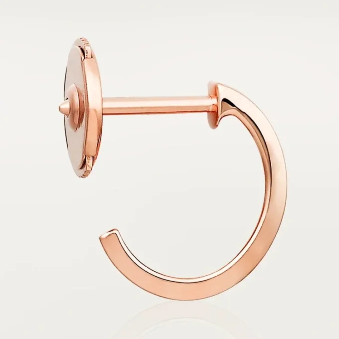 Náušnice Love – růžové zlato – Cartier