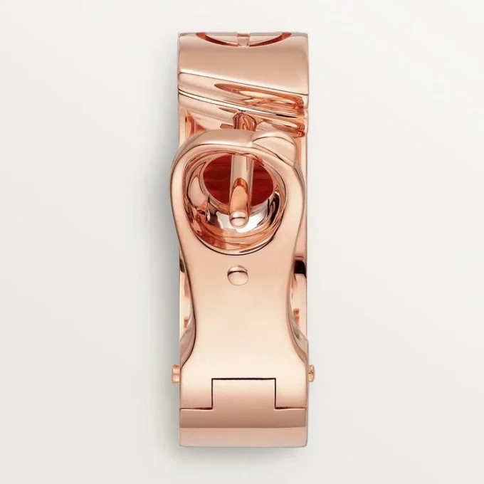 Náušnice Love – růžové zlato, diamanty – Cartier