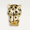 Náušnice Panthere De Cartier – žluté zlato, lak, diamanty, tsavoritové granáty, onyx – Cartier