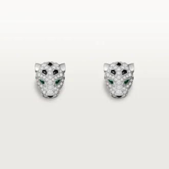 Náušnice Panthere De Cartier, s pavé