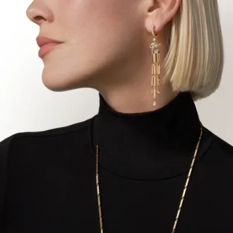 Náušnice Panthere De Cartier, s pavé