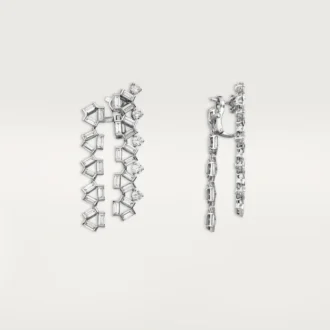 Náušnice Reflection De Cartier – bílé zlato, diamanty – Cartier