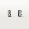 Náušnice [Sur]Naturel – bílé zlato, smaragdy, onyx, diamanty – Cartier