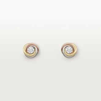 Náušnice Trinity, 2 diamanty