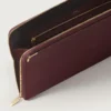 Portfolio, Must De Cartier – vínová telecí kůže, zlaté provedení – Cartier
