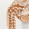 Prsten Agrafe, částečně osázený