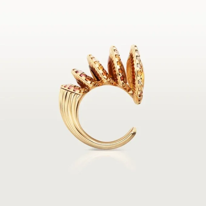 Prsten Cartier Libre Polymorph, chalcedon, diamanty