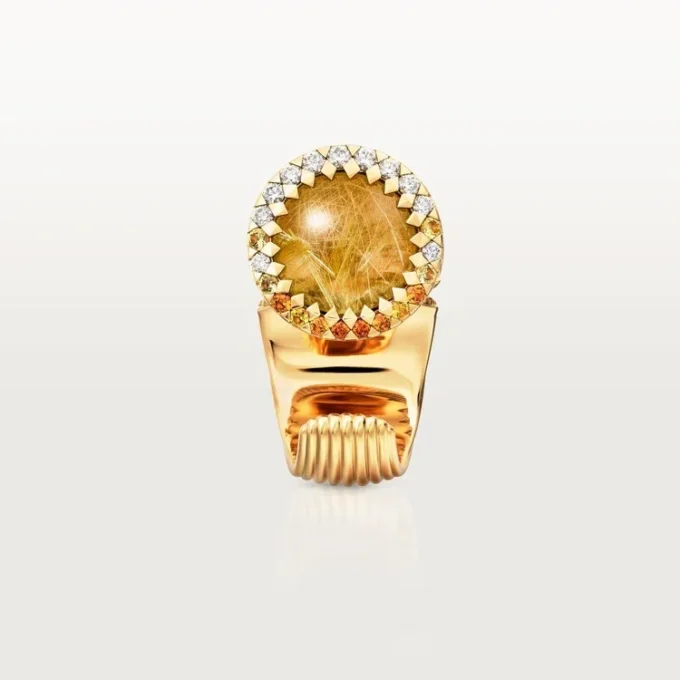 Prsten Cartier Libre Polymorph, chalcedon, diamanty