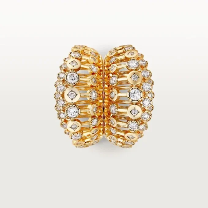 Prsten Cartier Libre Polymorph, transformovatelný, diamanty