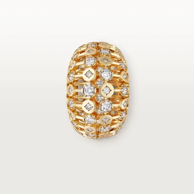 Prsten Cartier Libre Polymorph, transformovatelný, diamanty