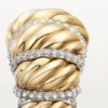 Prsten Cartier Libre Tressage, diamanty
