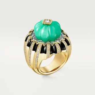 Prsten Cartier Libre Tuttitutti, chrysopras, diamanty