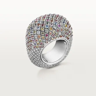 Prsten Cartier Libre Tuttitutti, safíry Umba, diamanty