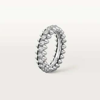 Prsten Clash De Cartier, malý model, s pavé