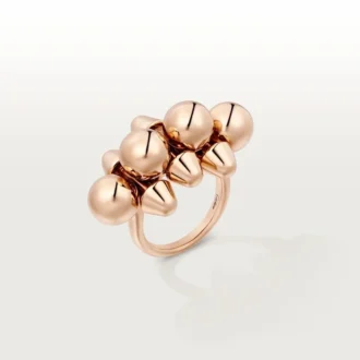 Prsten Clash De Cartier, model XL – růžové zlato – Cartier